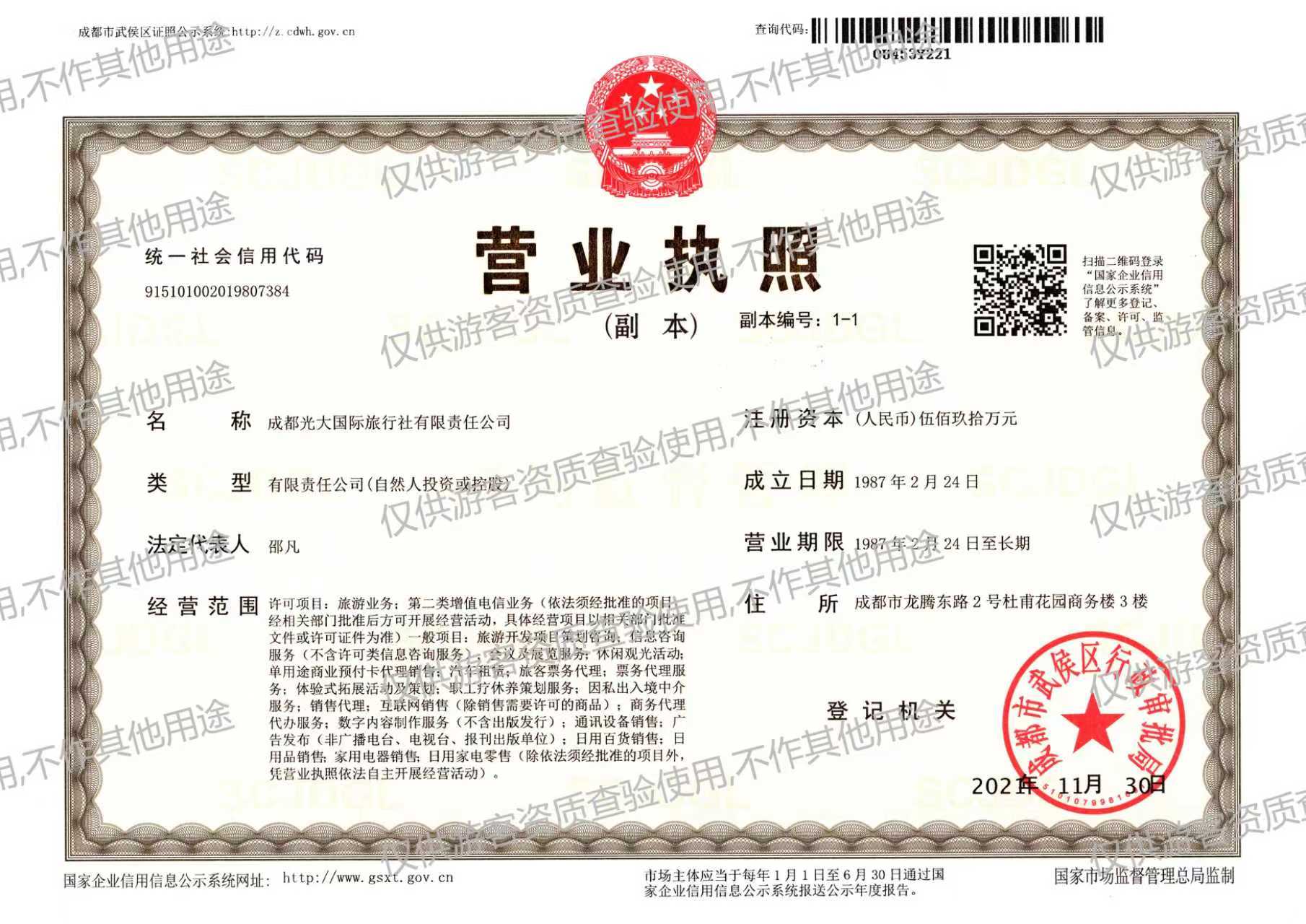 Business License