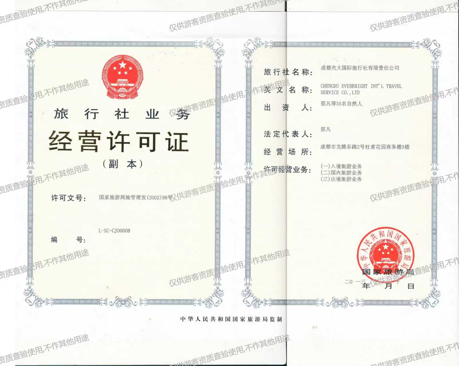 Travel Agency Business Permit